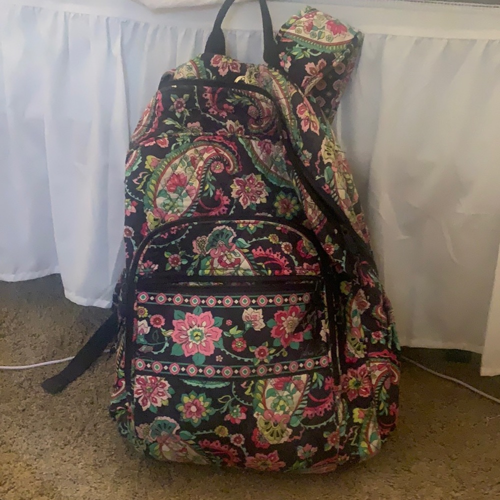 vera bradley backpack used for one year